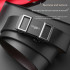 Cartelo  Black Leather Ratchet Belt MWY84312